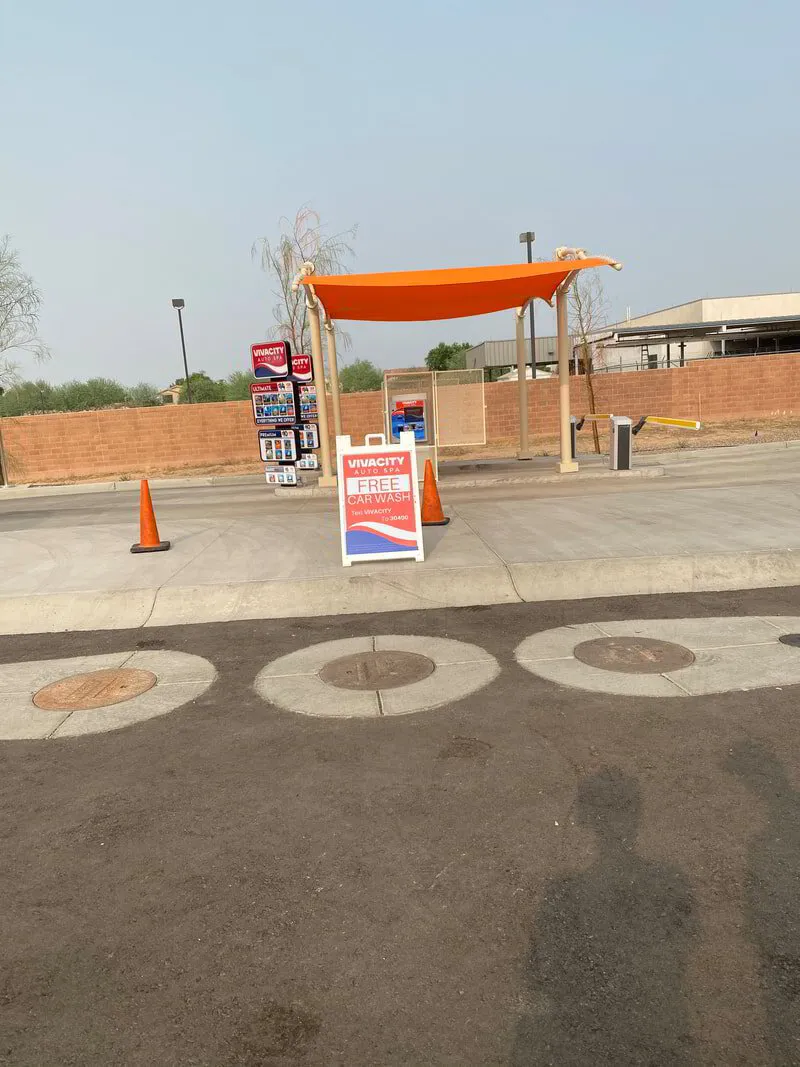 OptSpot car wash marketing sign