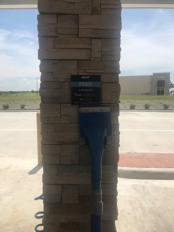 OptSpot car wash marketing sign